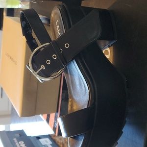 BrandNew Black Wedges 8